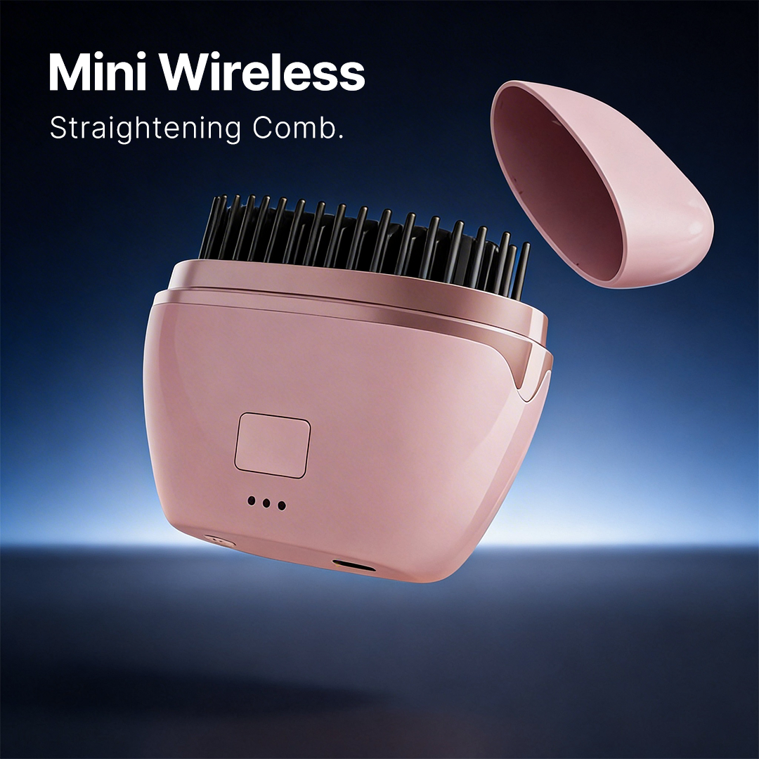 Mini Hair Straightening Comb