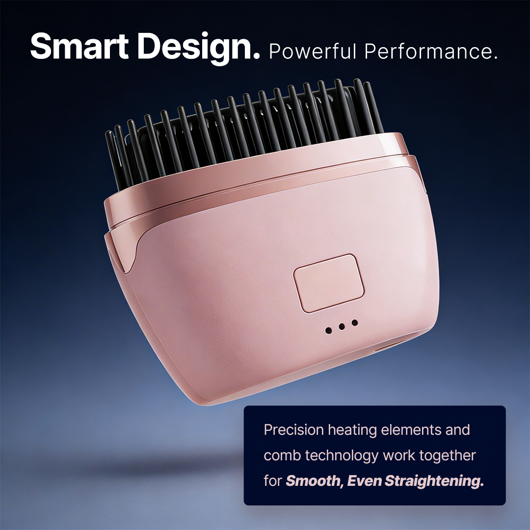 Mini Hair Straightening Comb