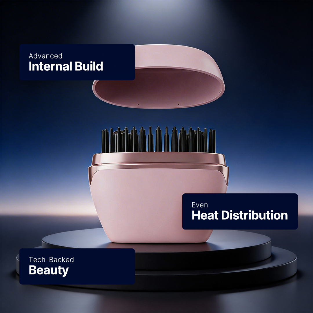 Mini Hair Straightening Comb